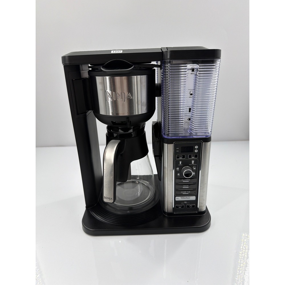 Ninja Specialty Coffee Maker CM401 Black Stainless Steel 10 Cup Glass Carafe